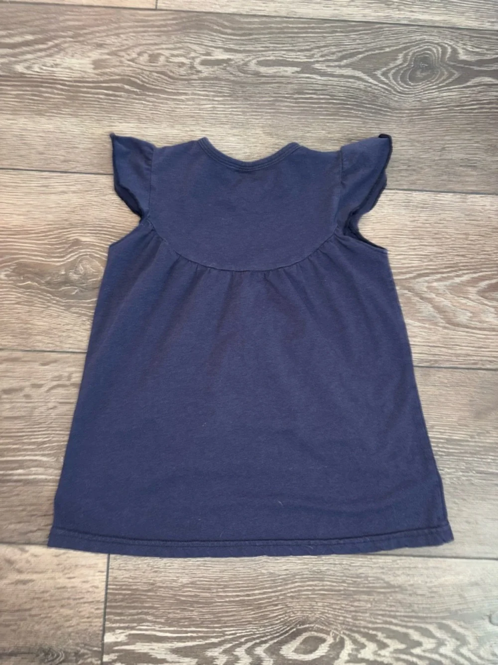 Girls Small Lollipops & Lemondrops Navy Short Sleeve Top - Picture 4 of 4